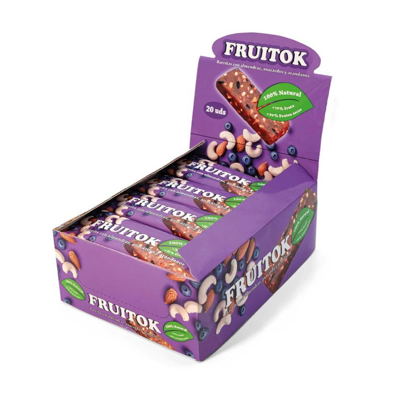 Nº 5 Barritas Fruitok de Arándanos 700 g