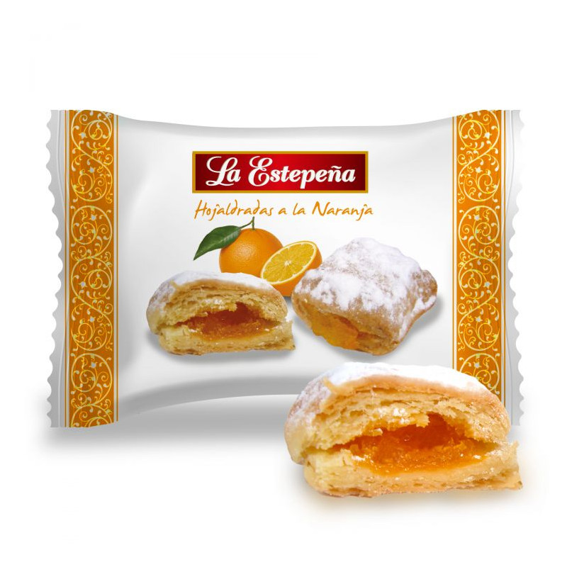 Hojaldre Relleno de Naranja